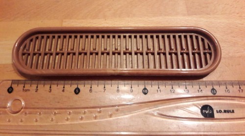 Vent grille plastic oval - grille,