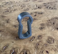 Vintage Brass Escutcheon Key