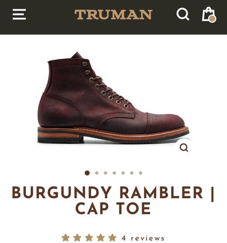Truman burgundy rambler - burgundy,