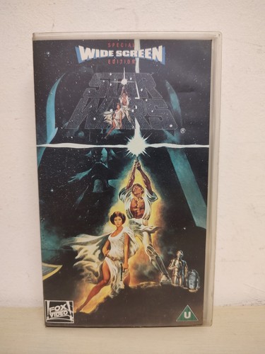 Star wars vhs - star, 1991