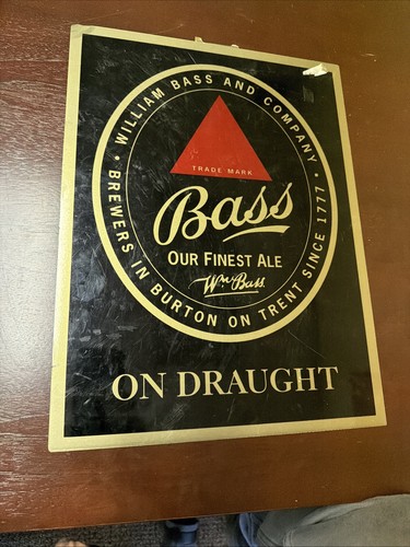 Bass ale draught 1990 beer - draught,