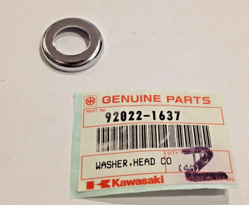 Chrome washer head cover - washer,,