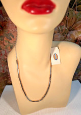 Fossil necklace, Copper tubes
