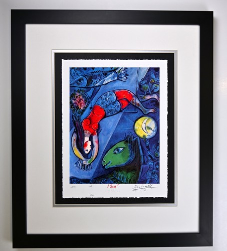 Blue circus marc chagall - circus", by