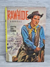 Vintage Rawhide Annual Starring Eric Fleming Based on the TV Series