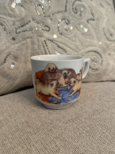 Antique german pug - german, puppies
