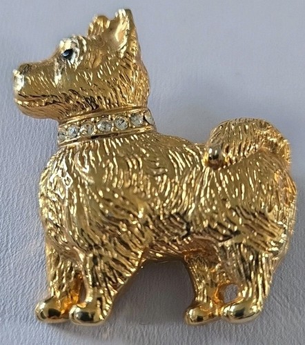 Vibtage gold look scotty - gold,