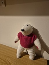 Polar Bear Plush with Red