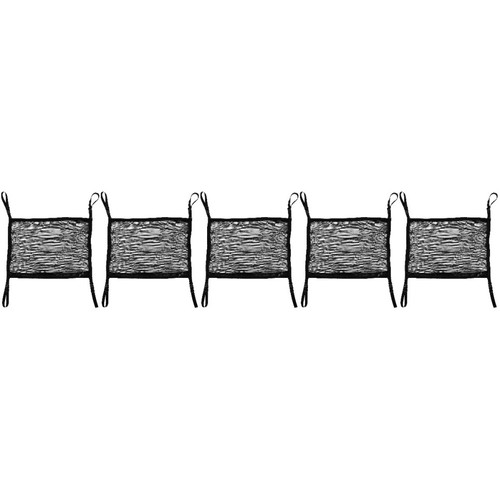 Black car storage net large - black,