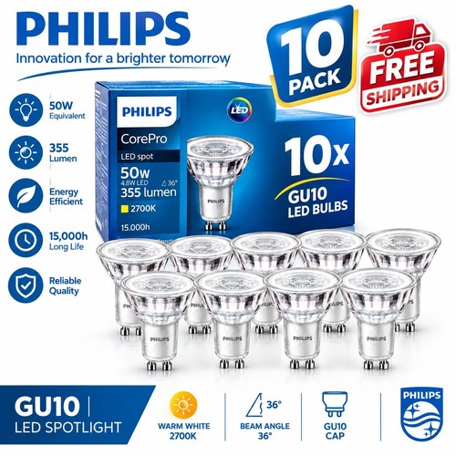 Philips led 10pc - led, warm
