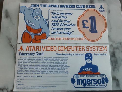Atari ephemera for video - atari,