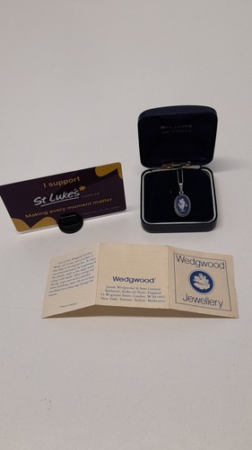 Wedgwood pendant necklace blue - pendant,