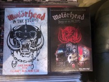 Two Motorhead Books (Lemmy) Keep Us On The Road And Motorhead In The Studio 
