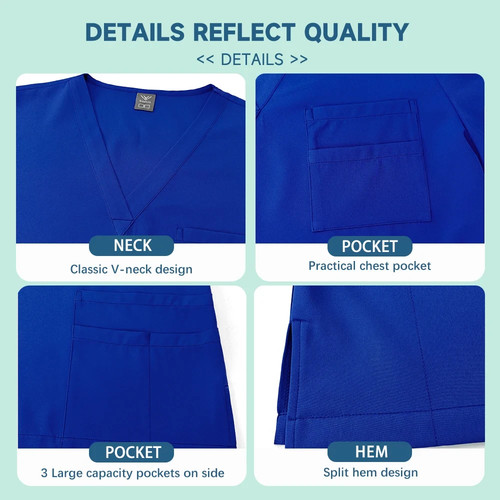 Unisex medical scrubs set - medical,