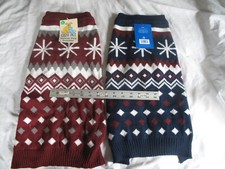 (2) NEW Cozy Pet Dog Knit