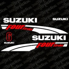 Suzuki 6 Four Stroke (2004) Outboard /Boat Motor Decal Aufkleber Adesivo Sticker