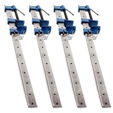 SET OF 4 PROFESSIONAL QUALITY SILVERLINE 600mm EXPERT SASH CLAMPS Repair Long