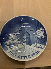 Royal Copenhagen Denmark Plate Silent Night Holy Night Jule After 1986
