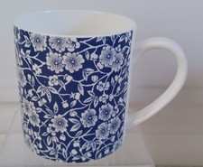 Queens Blue Calico Fine Bone