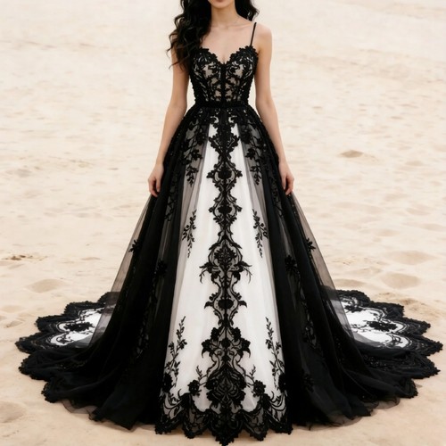 Black and white evening - and,