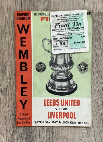 Liverpool 1965 cup final - cup,