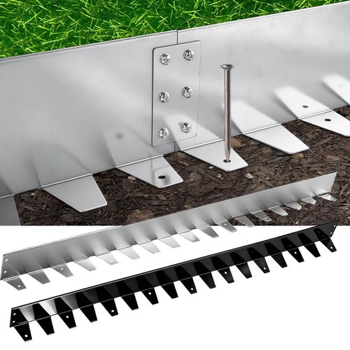 Garden lawn steel edging - 5m,