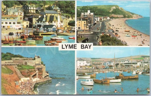 Lyme regis vtg - lyme, postcard