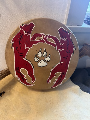 Native american drum - native,