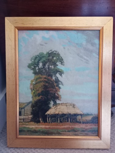 Victorian oil painting - victorian, painting,