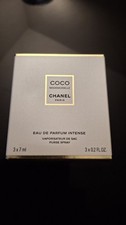 CHANEL Coco Mademoiselle Eau de Parfum Intense 3 x 7ml EDP Spray New Sealed UK