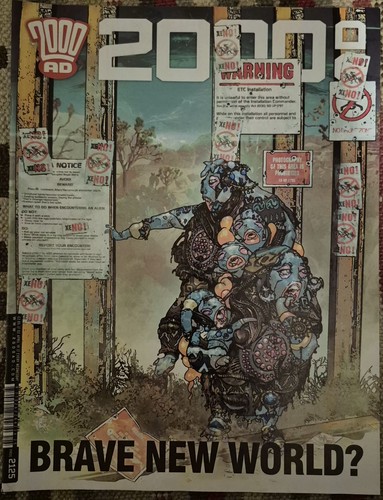 2000ad comic prog 2125 - comic,