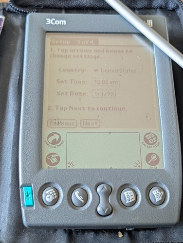 Palm iii 3com pda handheld - iii,