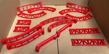Red Lego Roller Coaster Track