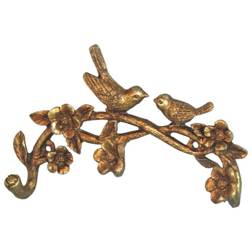 Gold metal wall - gold, on