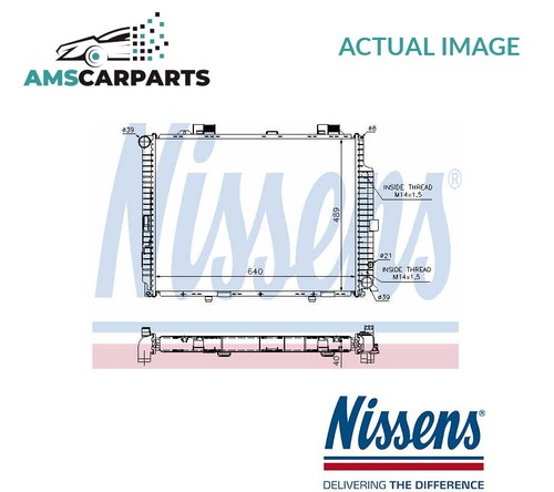Engine cooling radiator - cooling, 62612a