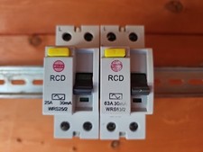 Wylex 30ma Rcd 25A 63A Bs61008 Type AC