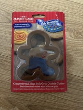 Gingerbread Man Soft Grip Cookie Cutter With Silicone Grip