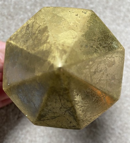 Solid brass octagonal - brass, centre