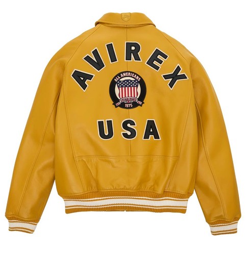 Men avirex yellow usa - avirex,