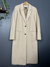 M&S Camel Wool Blend Longline