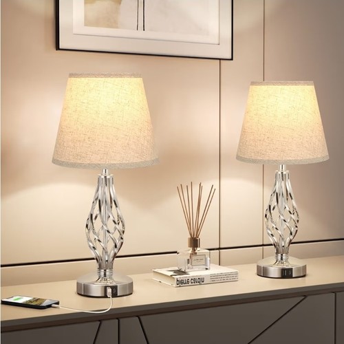 Lamp set touch bedside usb - touch,
