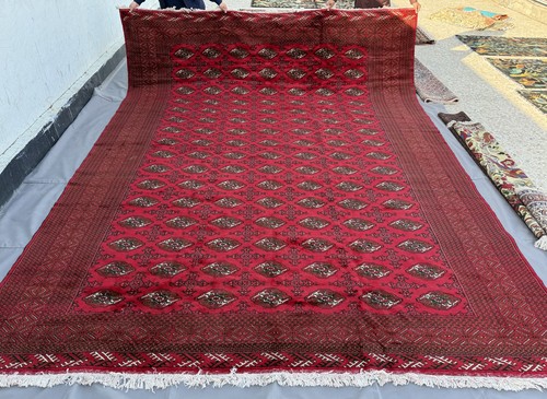 Fine hand knotted afghan - hand,
