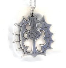 Vintage Thistle Pendant