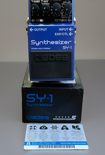 Boss synth pedal - sy-1,