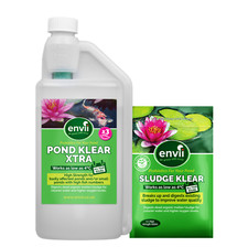 Envii Pond Treatment Pack Xtra - Clears Green Water & Sludge - 3x Bacteria
