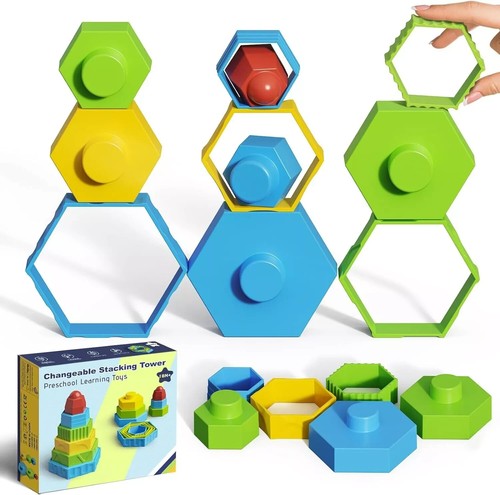 Stacking building blocks kids - stacking,