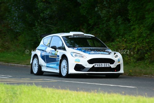 Rally car photo 12x8 - rally,