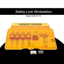 8 Lock Lockout Tagout Station