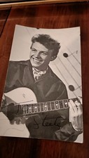 Signed Photo Of Tommy Steele 1958