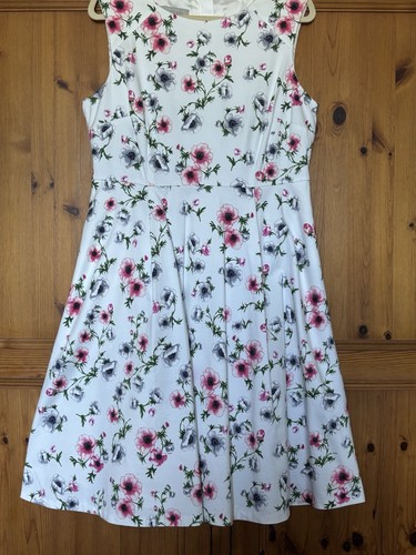 Hobbs white floral tea dress - hobbs,